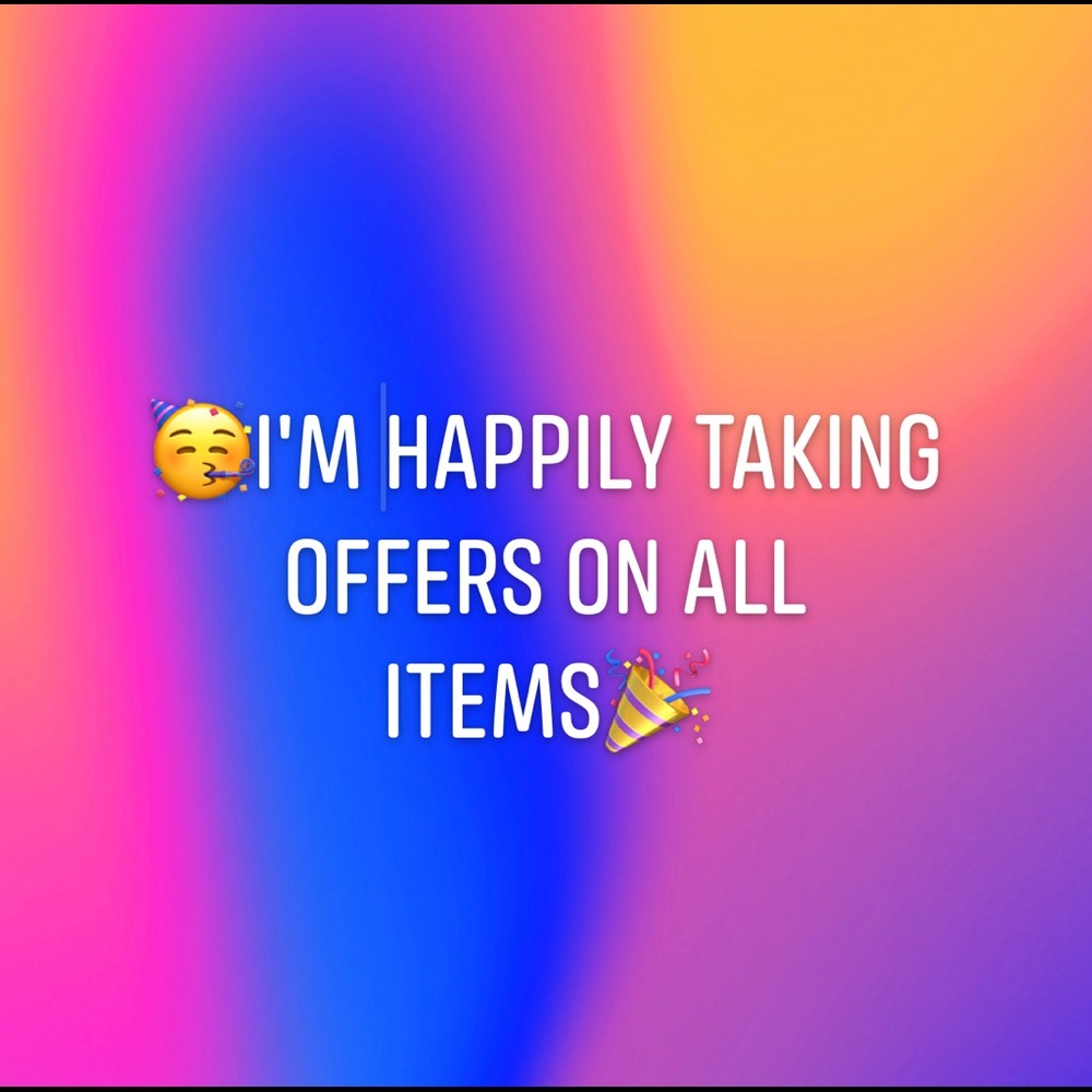 Feel free to make me an offer!